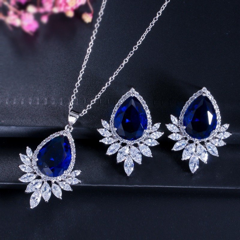 WS209 Blue Women Set