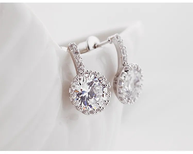 WS212- Silver Pendant and Earring Set for Women — image 18