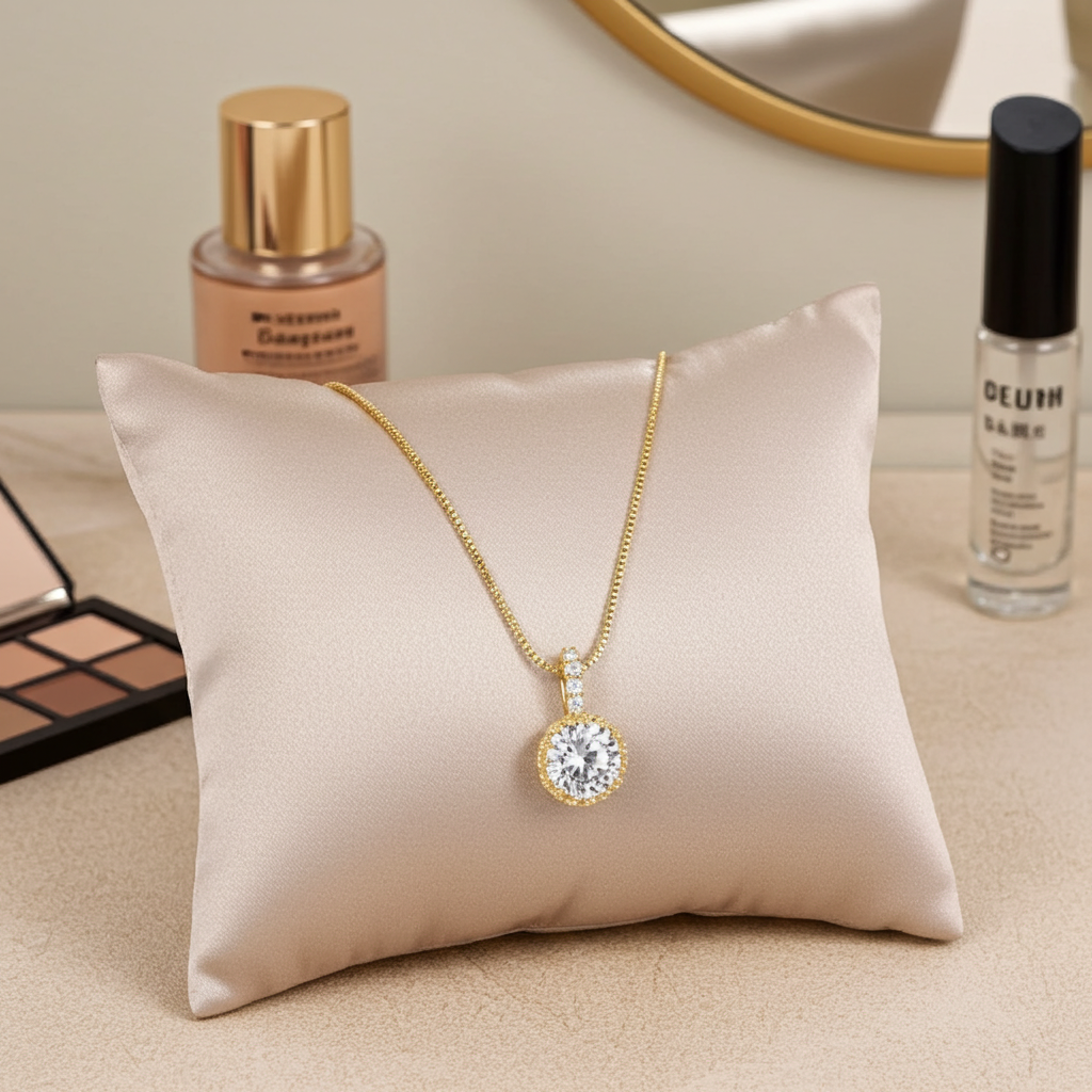 WS212- Silver Pendant and Earring Set for Women — image 6