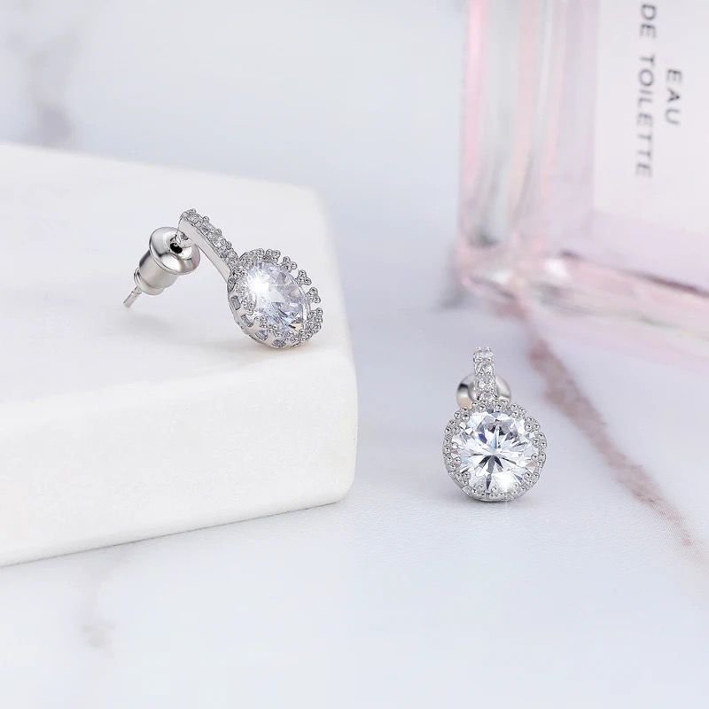 WS212- Silver Pendant and Earring Set for Women — image 8
