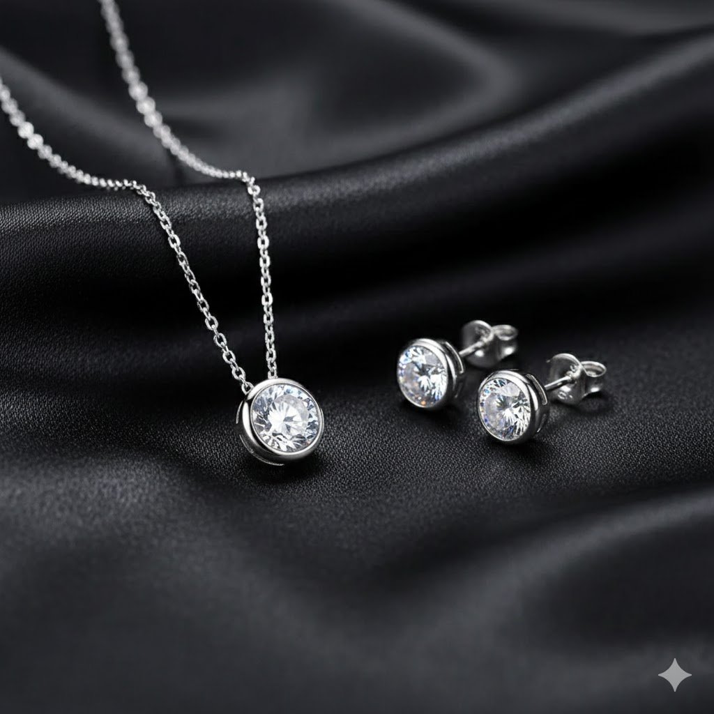 WS214- Pendant and Earring Set for Women