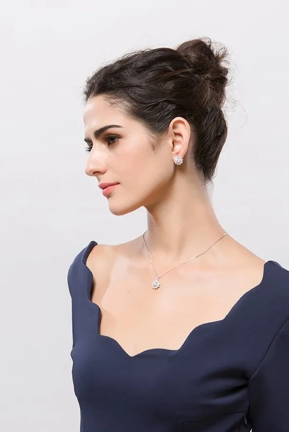 WS217- Pendant and Earring Set for Women — image 5