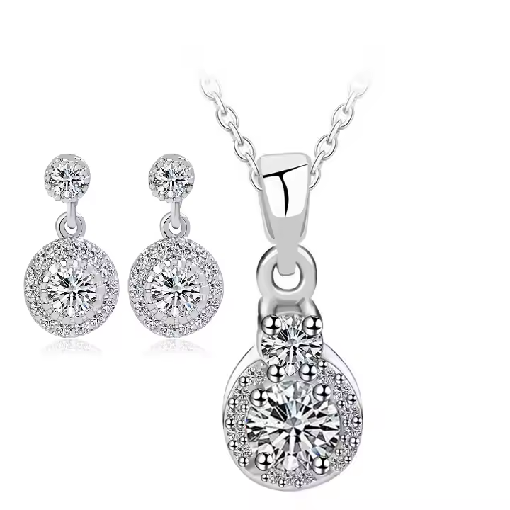 WS236 - Pendant and Earring Set for Women