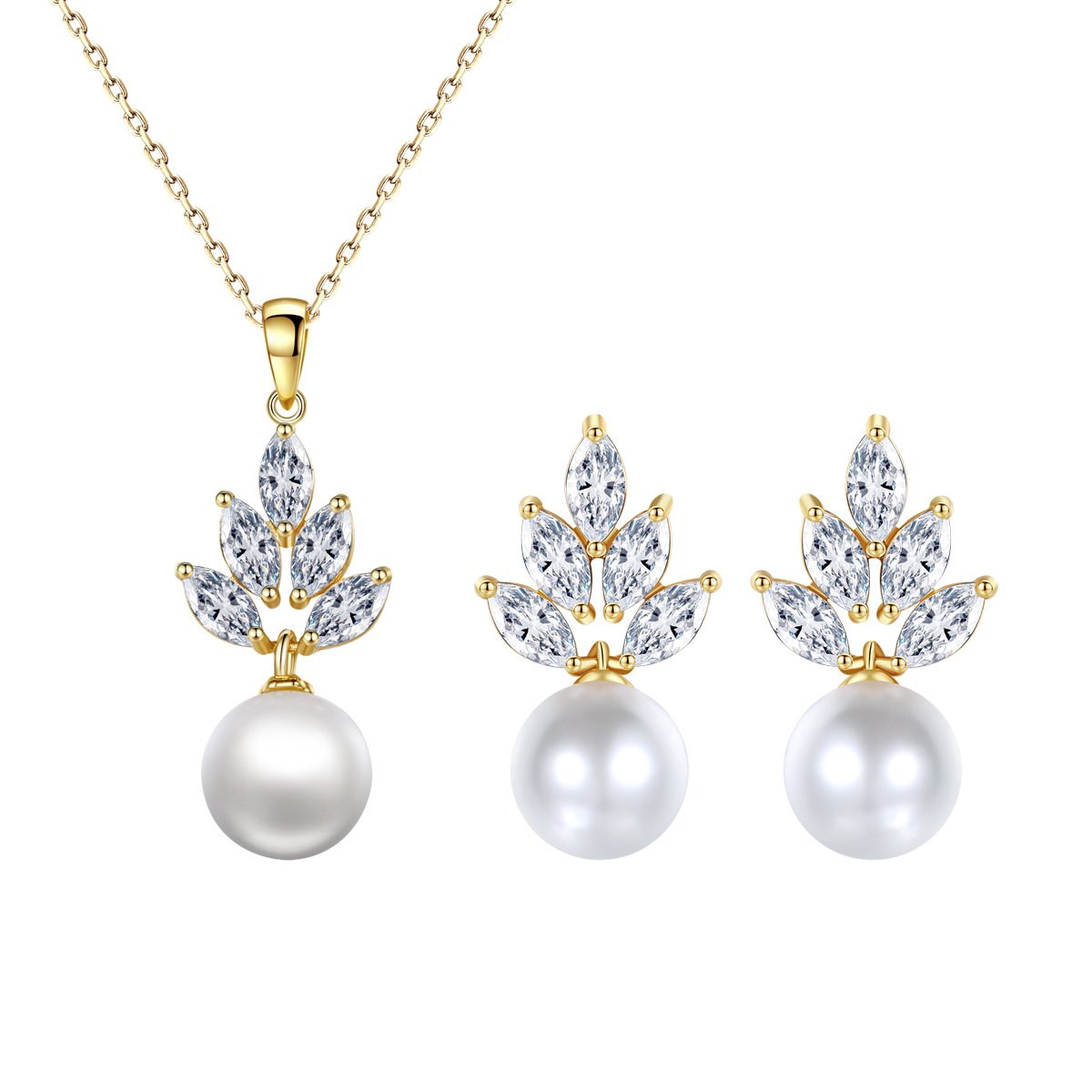 WS245 - Silver Pendant and Earring Set for Women — image 10