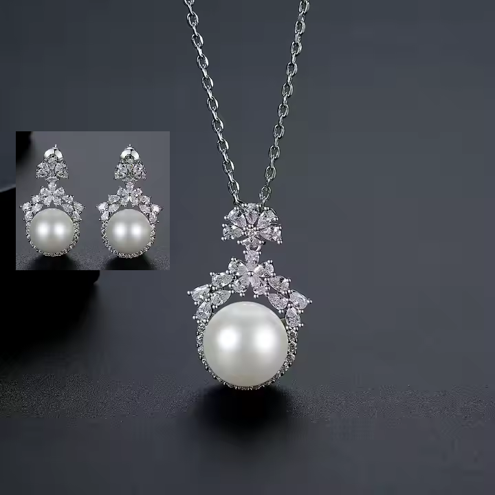 WS258- Pendant and Earring Set for Women