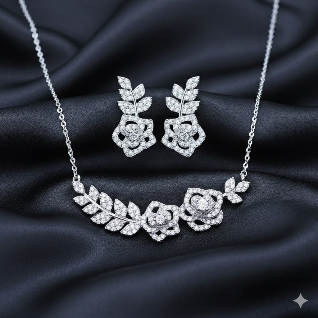 WS260- Pendant and Earring Set for Women