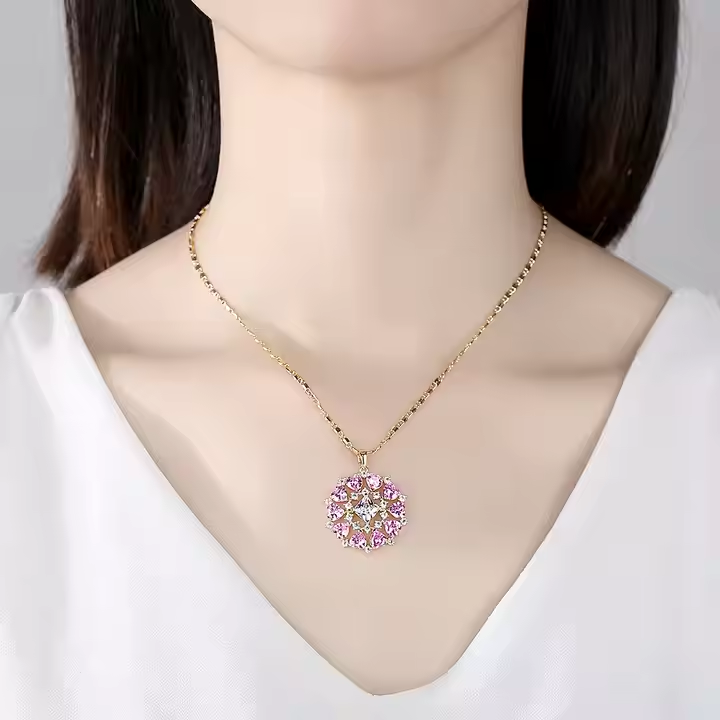 WS262- Pendant and Earring Set for Women — image 6