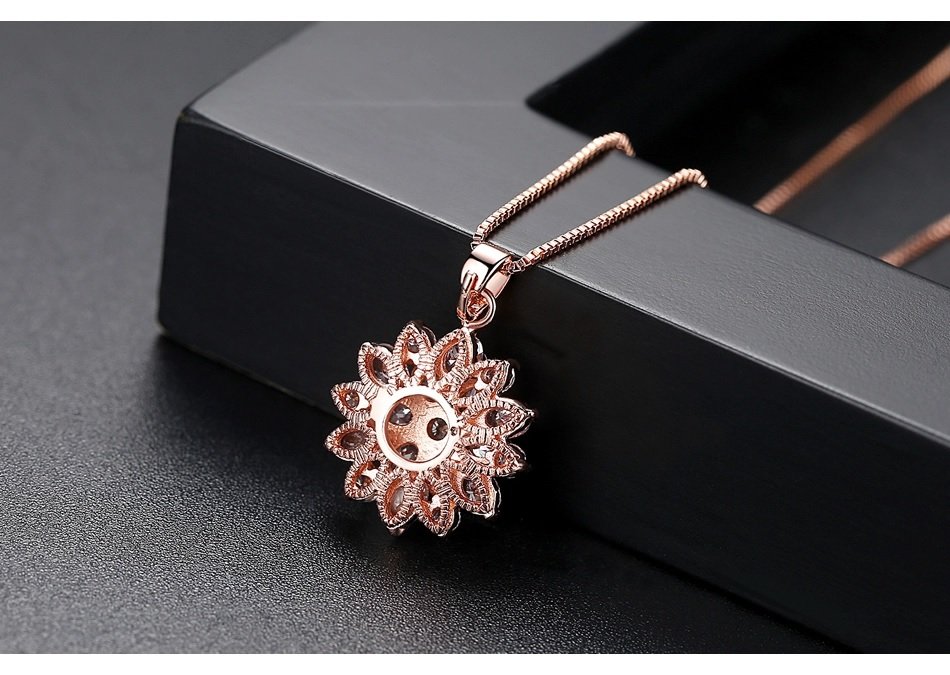 WS27- White Pendant and Earring Set for Women — image 4