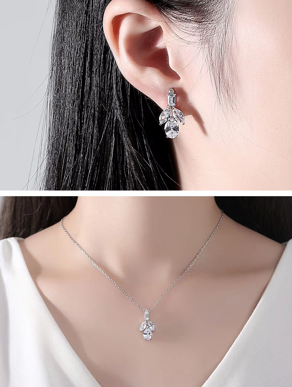 WS274- Pendant and Earring Set for women — image 3