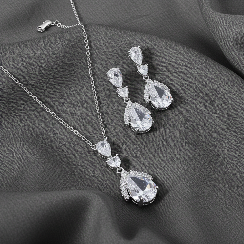 WS276- Pendant and Earring Set for Women