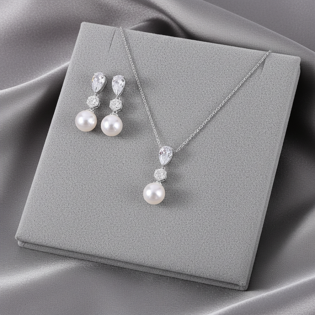 WS276- Pendant and Earring Set for Women
