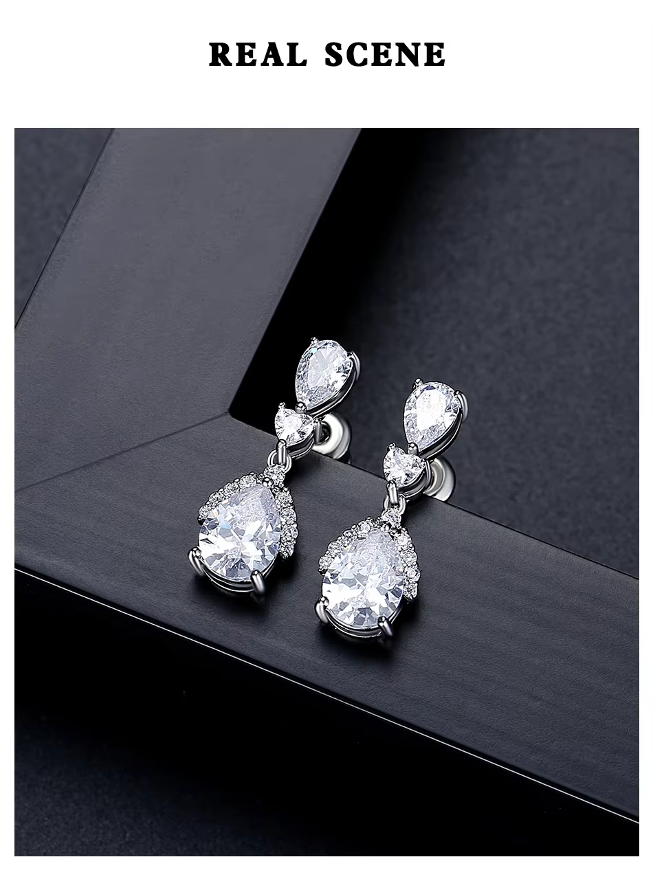 WS276- Pendant and Earring Set for Women — image 6