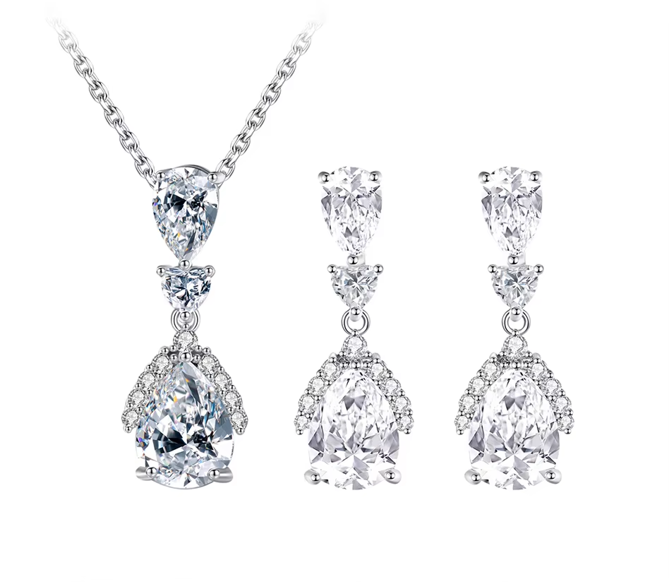 WS276- Pendant and Earring Set for Women — image 8