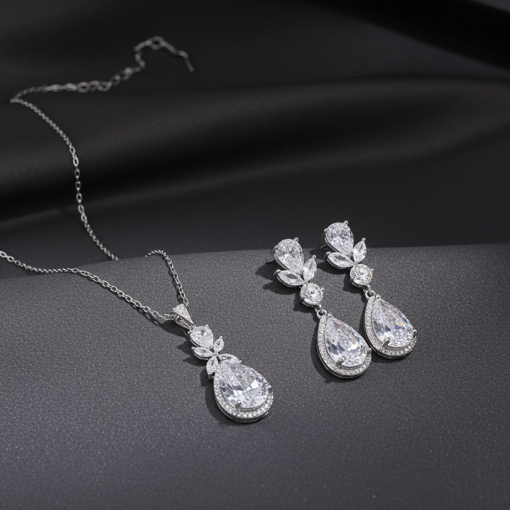 WS277- Pendant and Earring Set for women