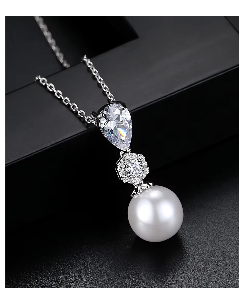 WS278- Pendant and Earring Set for Women — image 6