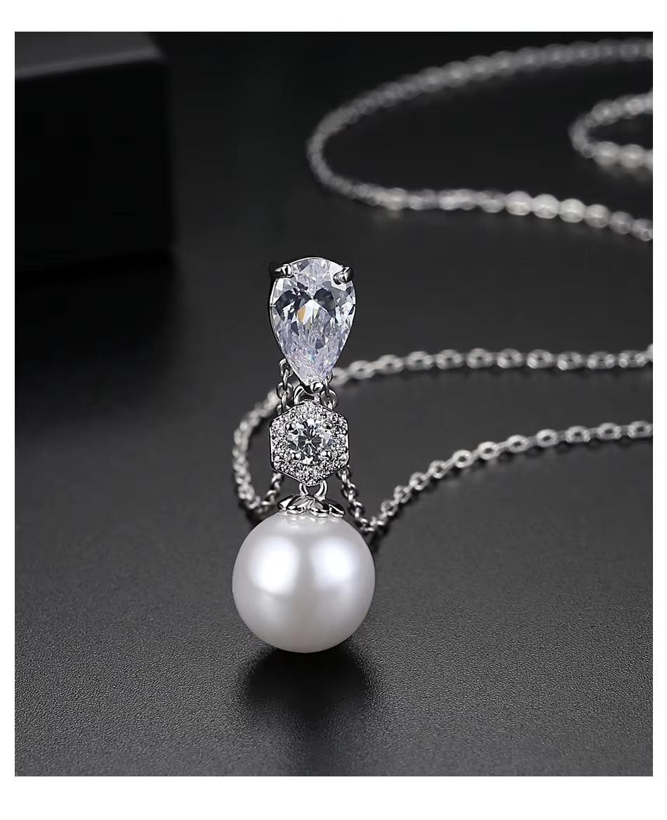 WS278- Pendant and Earring Set for Women — image 7