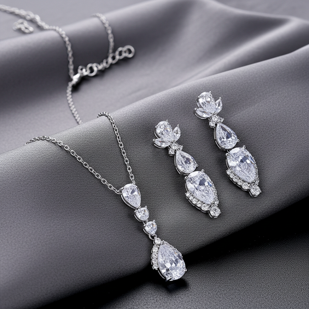 WS279- Pendant and Earring Set for Women