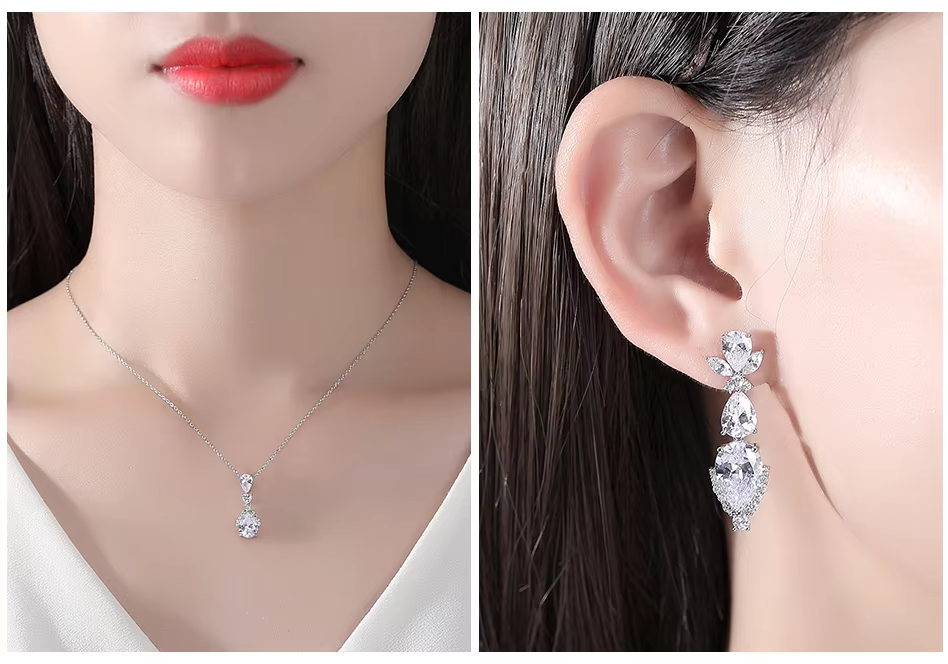 WS279- Pendant and Earring Set for Women — image 3