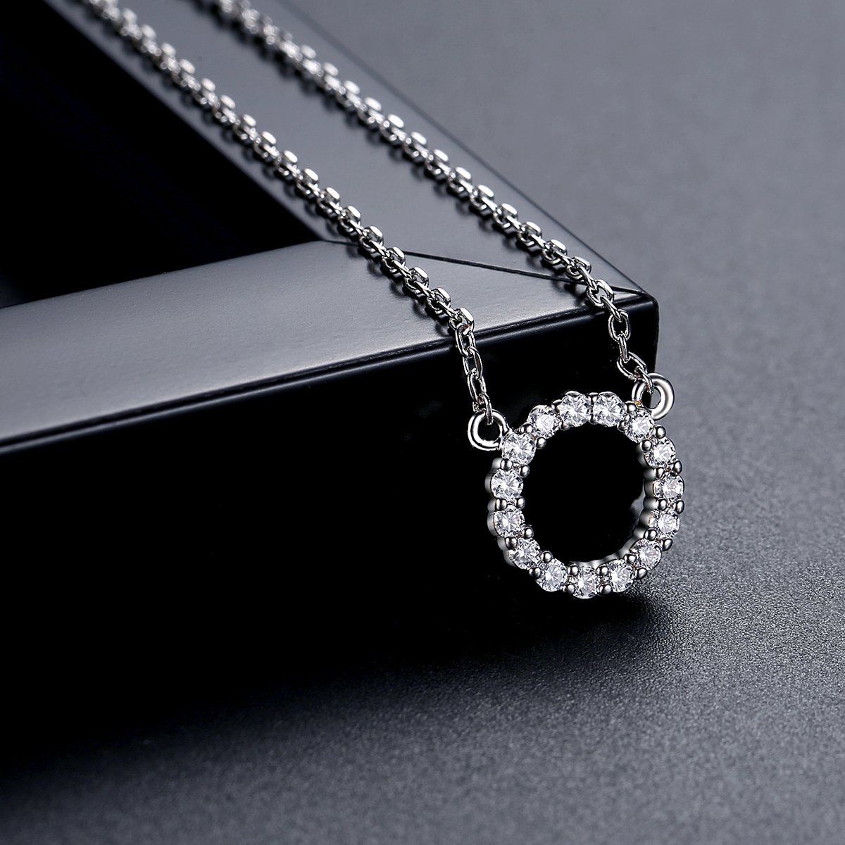 WS288- Silver Pendant and Earring Set for Women — image 5