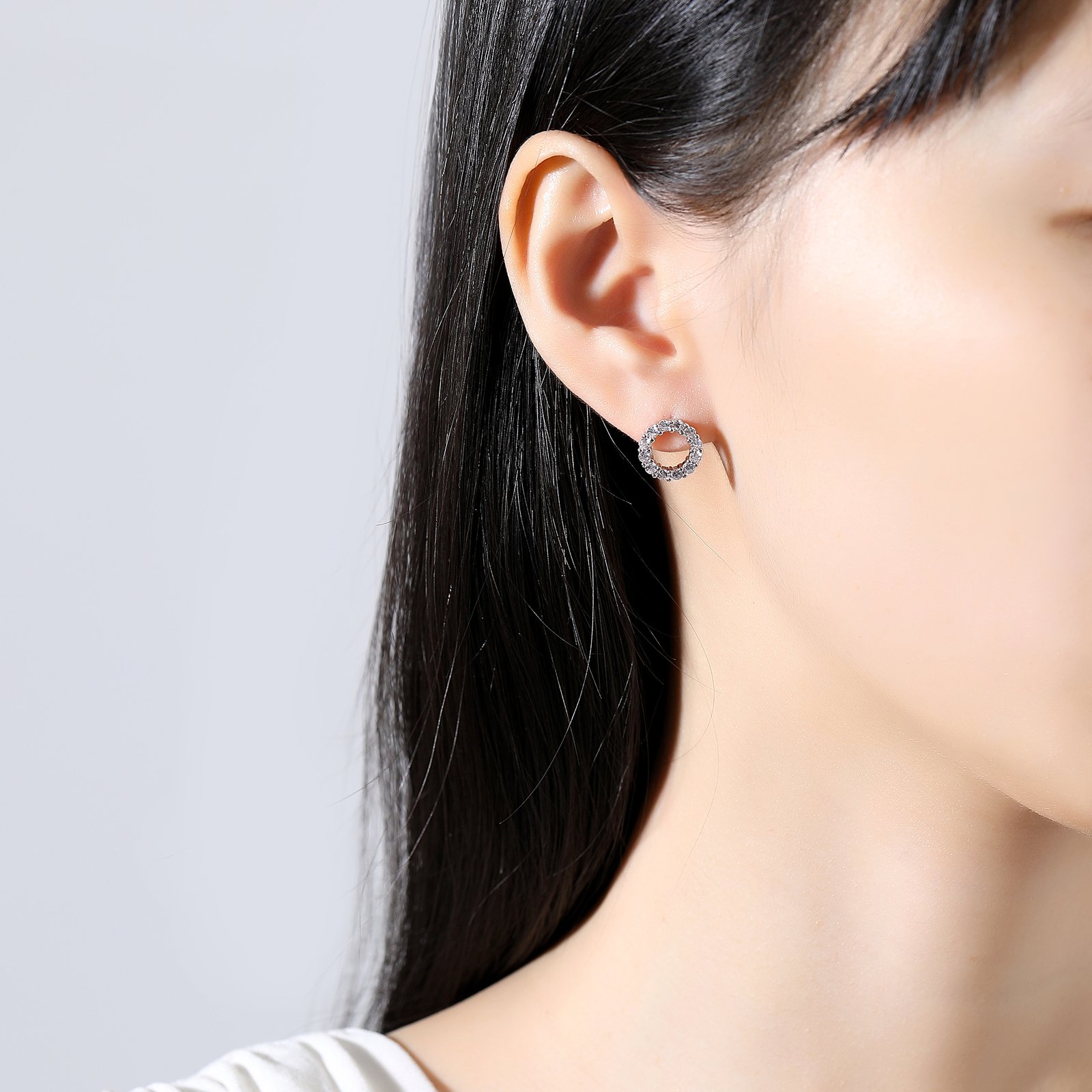 WS288- Silver Pendant and Earring Set for Women — image 7