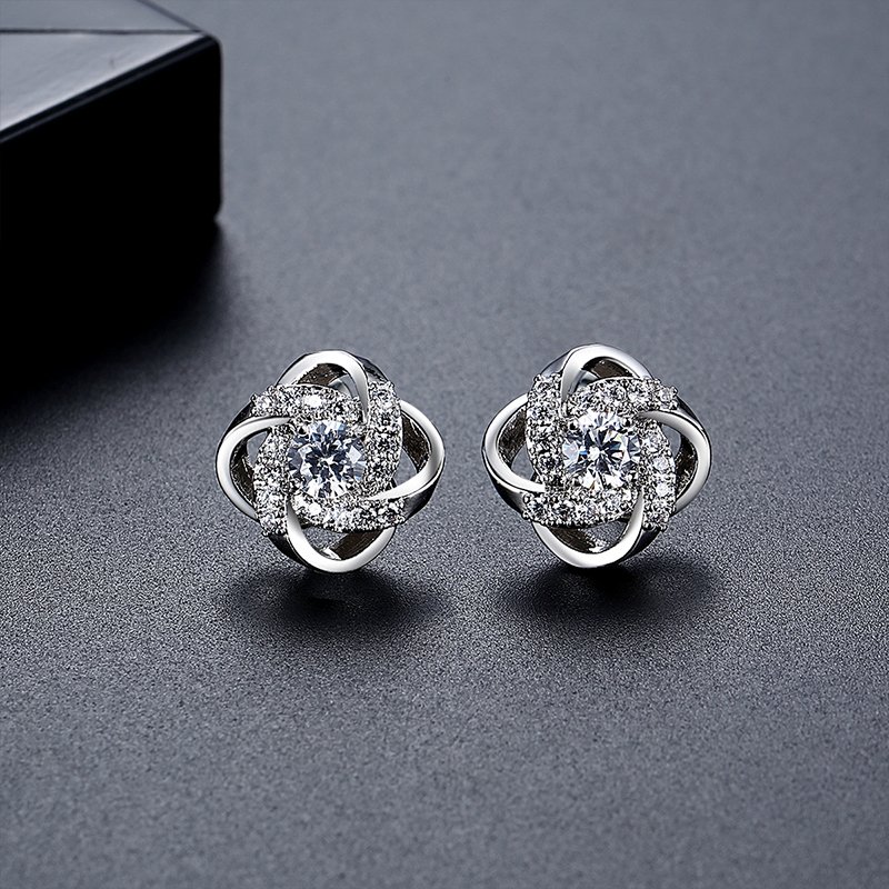 WS292- Silver Pendant and Earring Set for women — image 5
