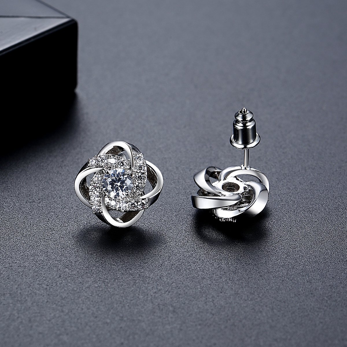 WS292- Silver Pendant and Earring Set for women — image 9