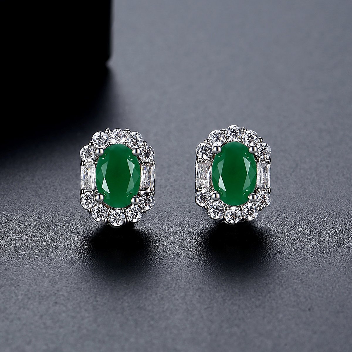 WS293- Silver Pendant and Earring Set for women — image 5