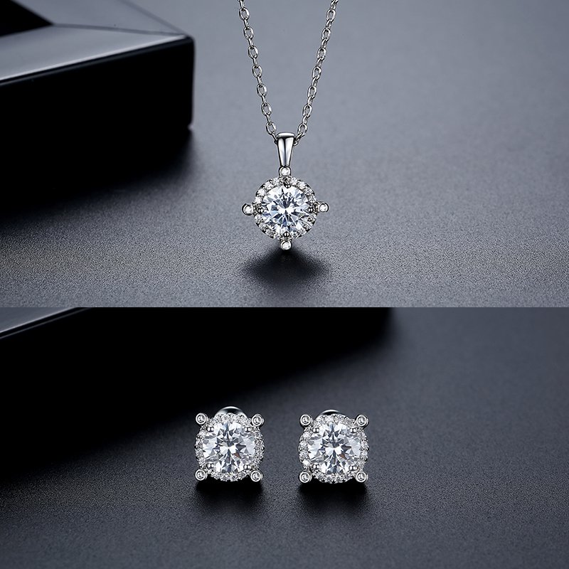 WS297- Pendant and Earring Set for Women