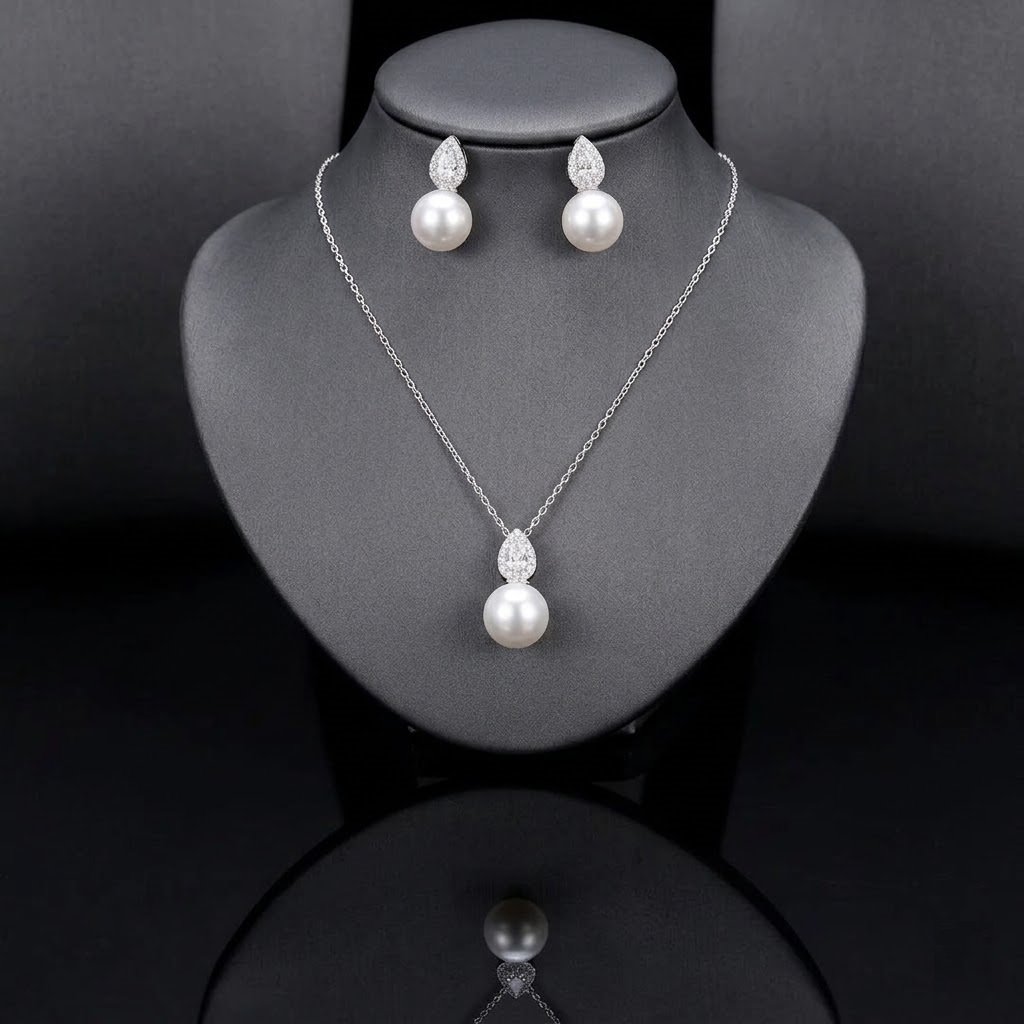 WS300 - Pendant and Earring Set for Women
