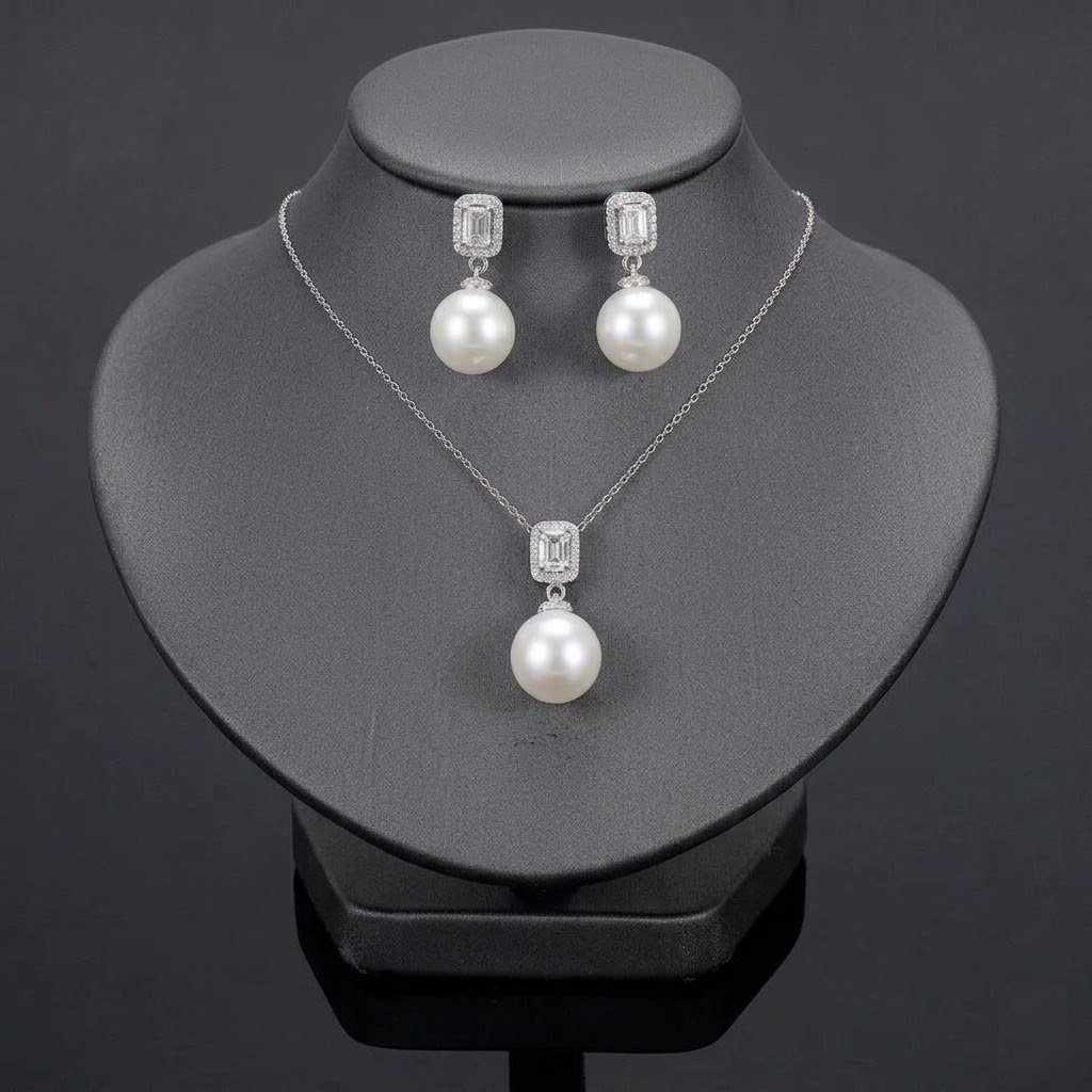 WS301 - Pendant and Earring Set for Women