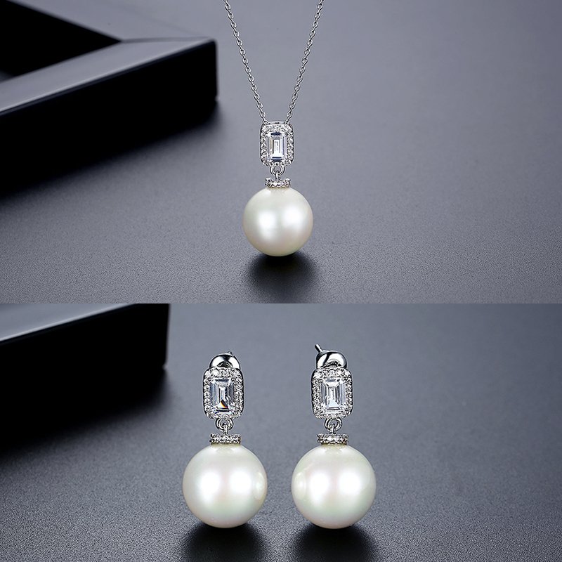 WS301 - Pendant and Earring Set for Women — image 3