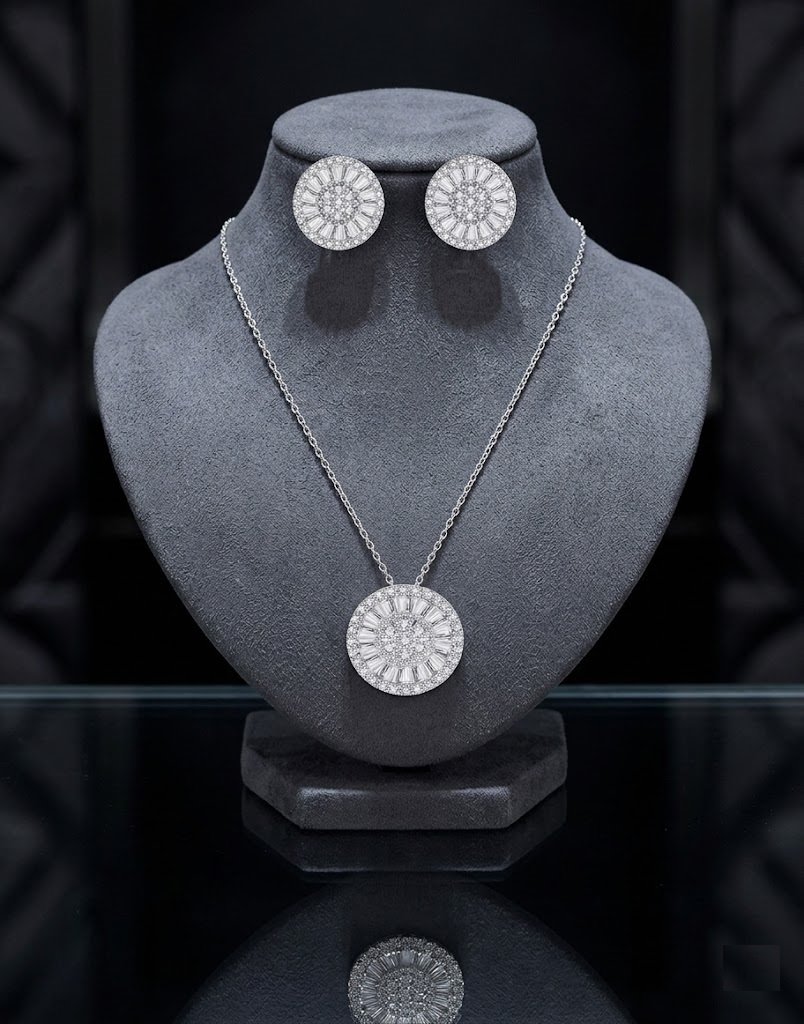 WS302 - Pendant and Earring Set for Women