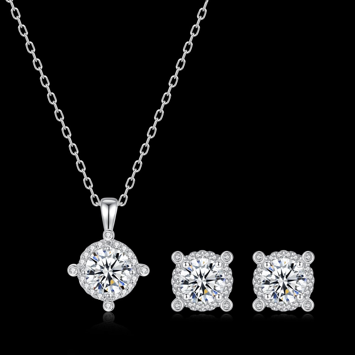 WS304 - Pendant and Earring Set for Women — image 3