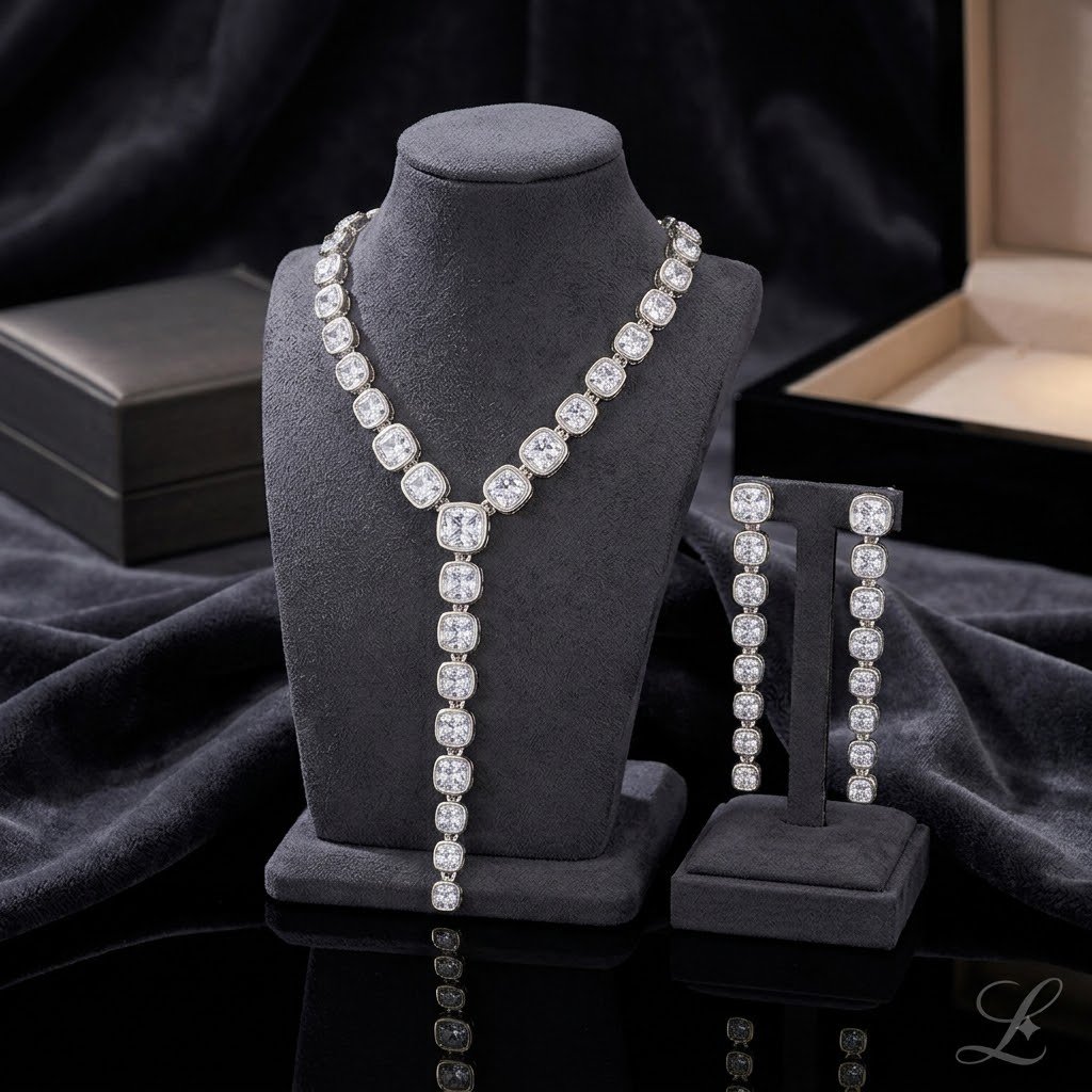 WS305 - Silver Women Set Luxury
